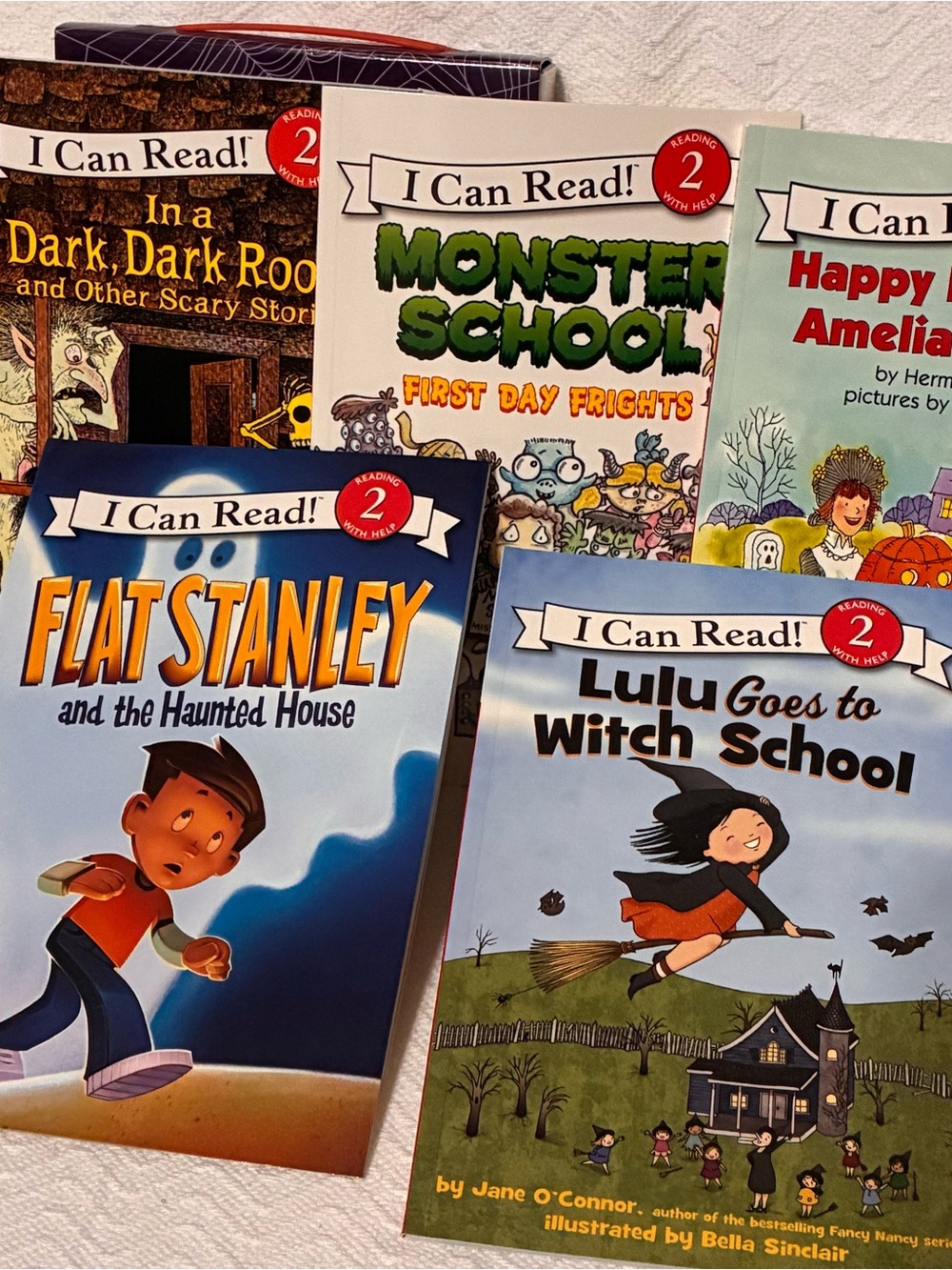 Spooky Stories Level 2 I Can Read Box Book Set